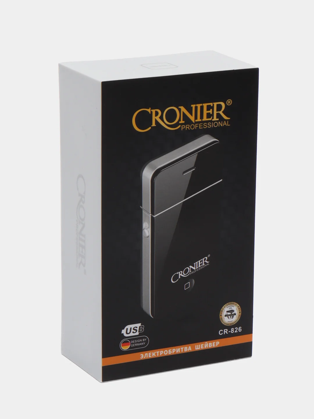Черный электробритва-шейвер Cronier CR-826