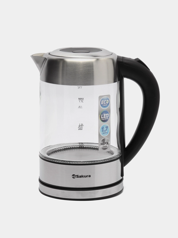 Чайник электрический Sakura SA-2720SBK, 1850-2200 Вт