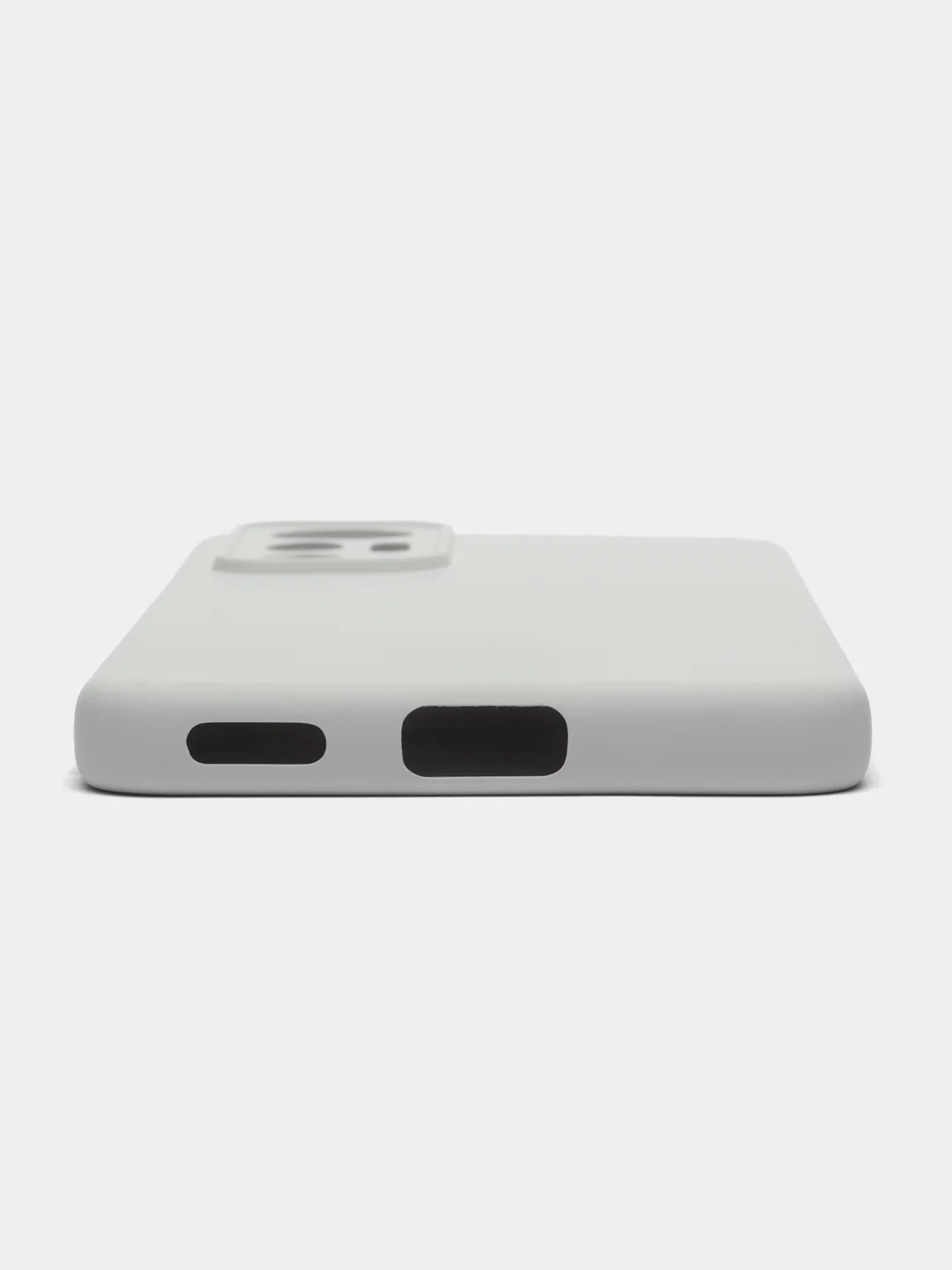 Красный чехол для XIAOMI 12 LITE с защитой камеры и бархатом внутри