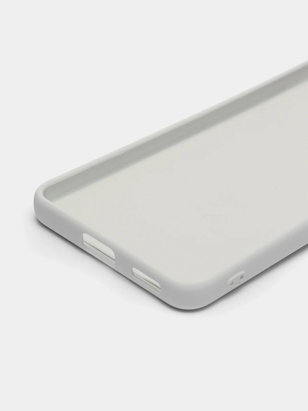 Красный чехол для XIAOMI 12 LITE с защитой камеры и бархатом внутри