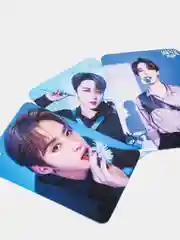 Фиолетовый карточки k-pop "Stray Kids", ламинированные, 8 штук