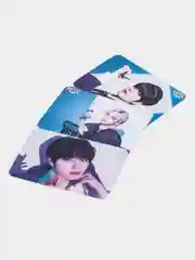 Фиолетовый карточки k-pop "Stray Kids", ламинированные, 8 штук