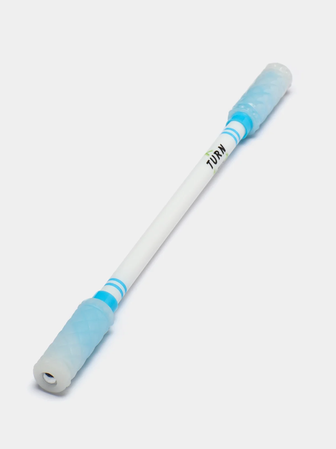 Голубой ручка трюковая Pen Spinning, пенспининг, черные чернила
