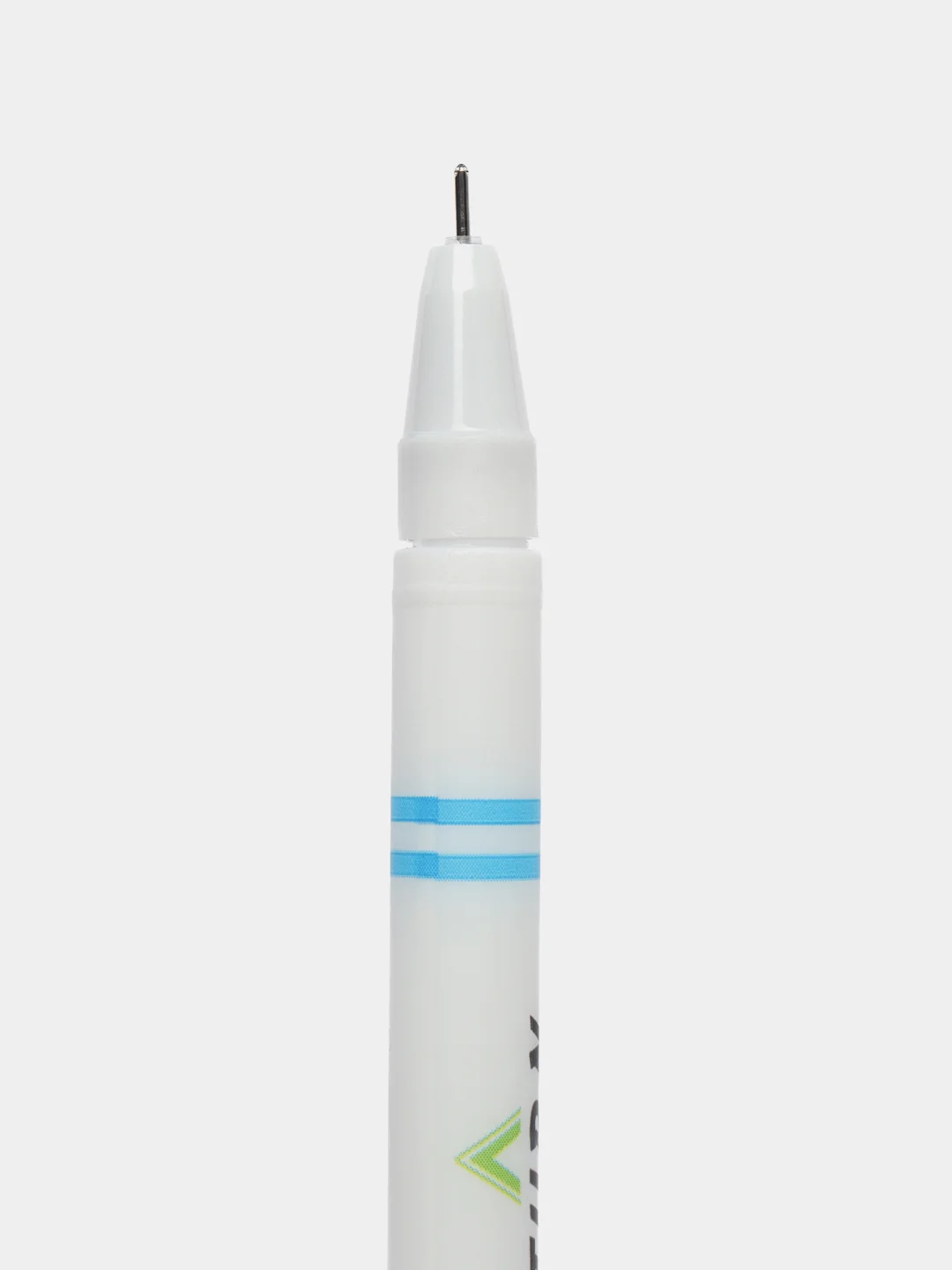 Голубой ручка трюковая Pen Spinning, пенспининг, черные чернила