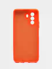 Красный чехол Huawei Nova Y71, с бархатом внутри и защитой камеры