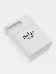 Белый флеш-накопитель USB 2.0 Netac U116 mini