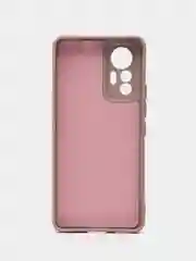 Черный чехол для XIAOMI 12 LITE с защитой камеры и бархатом внутри