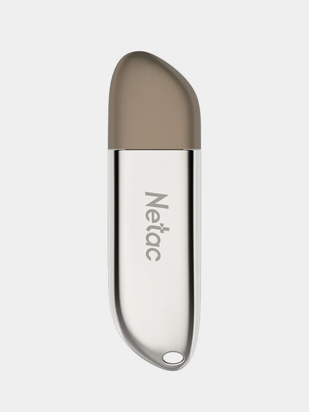 Серебряный флеш-накопитель Netac U352, USB 2.0, 8/16/32/64/128Gb
