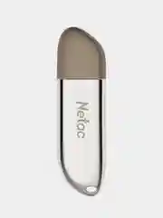 Серебряный флеш-накопитель Netac U352, USB 2.0, 8/16/32/64/128Gb