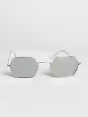 Серебряный солнцезащитные очки женские
