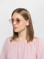 Розовый солнцезащитные очки женские