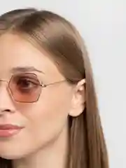 Розовый солнцезащитные очки женские