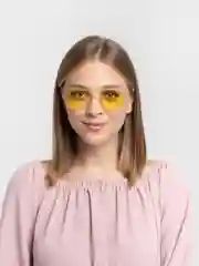 Желтый солнцезащитные очки женские