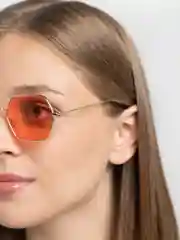 Коралловый солнцезащитные очки женские