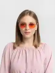 Коралловый солнцезащитные очки женские