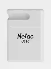 Белый флеш-накопитель Netac U116 mini, USB 3.0, для хранения данных