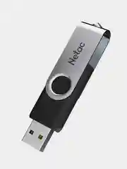 Серебряный флешка USB 2.0 Netac U505, 6 объёмов памяти