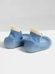Лазурный носочки-ботиночки
