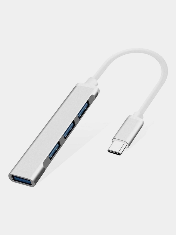Хаб концентратор USB 3.0, USB Type-C Hub на 4 USB