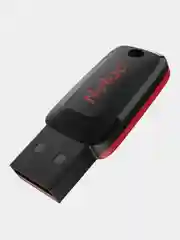 Черный флеш-накопитель USB 2.0 Netac U197 на 8Gb / 16Gb / 32Gb / 64Gb / 128Gb