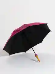 Фуксия детский зонт-трость с мишками