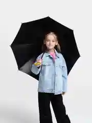Фуксия детский зонт-трость с мишками