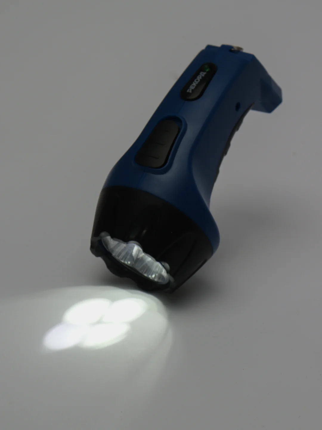 Фонарь аккумуляторный светодиодный "РЕКОРД" РМ-0104 Blue