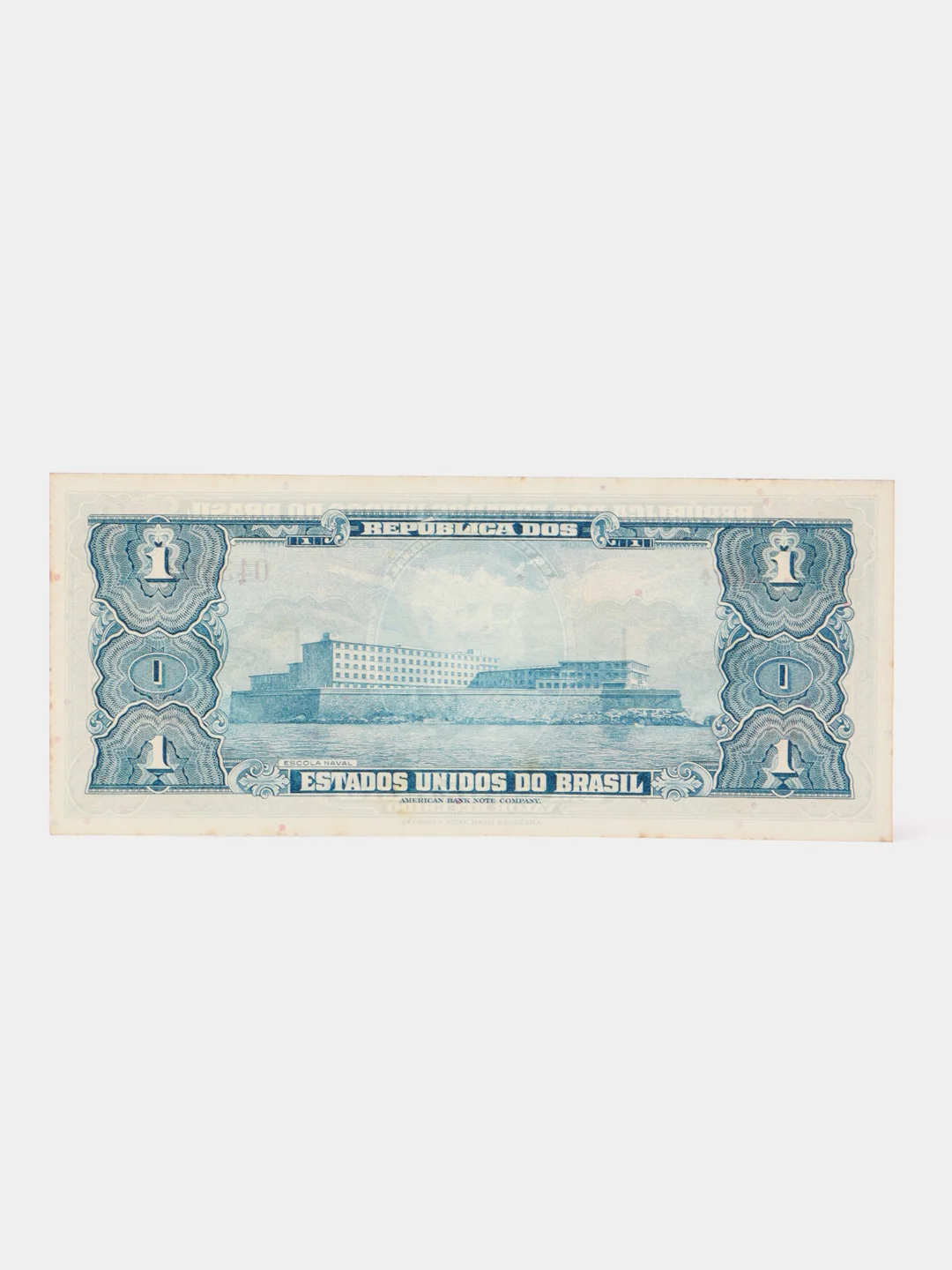 Иностранная банкнота 1 крузейро, 1958 г., Бразилия, 1 штука