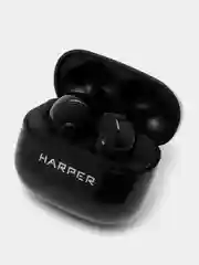 Черный наушники TWS HARPER HB-527, с микрофоном и шумоподавлением, Bluetooth 5.1