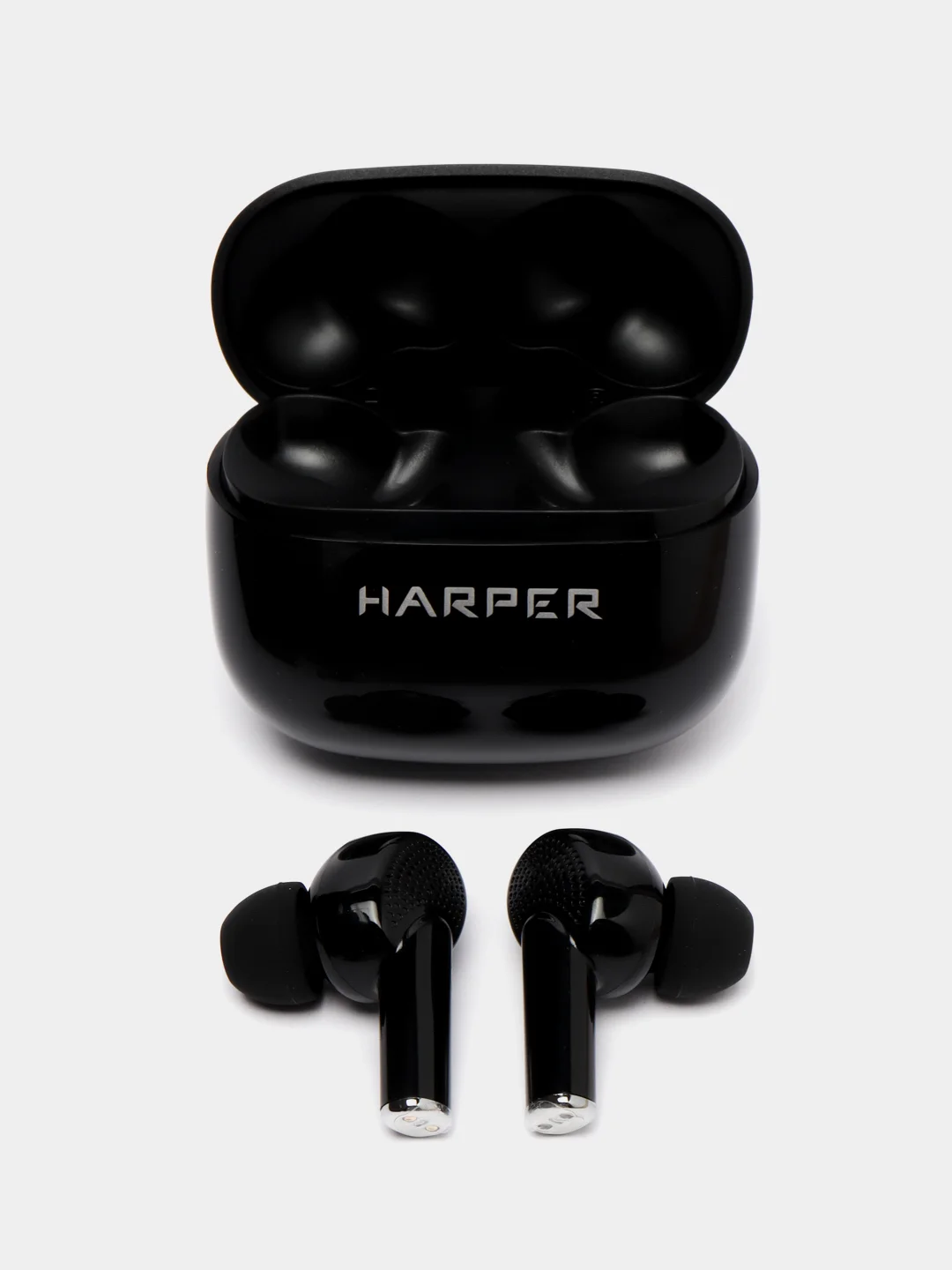 Черный наушники TWS HARPER HB-527, с микрофоном и шумоподавлением, Bluetooth 5.1