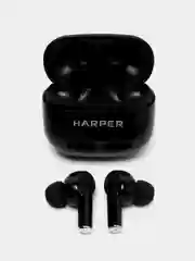 Черный наушники TWS HARPER HB-527, с микрофоном и шумоподавлением, Bluetooth 5.1