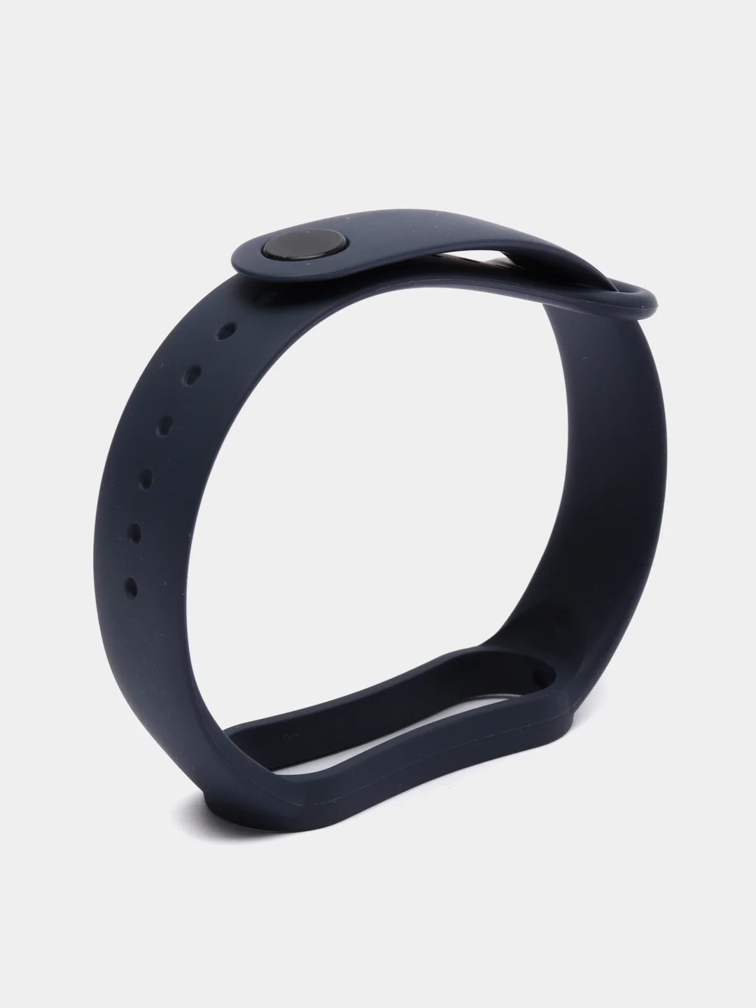 Темно-синий силиконовый ремешок для Xiaomi Mi Band 5, Mi Band 6,