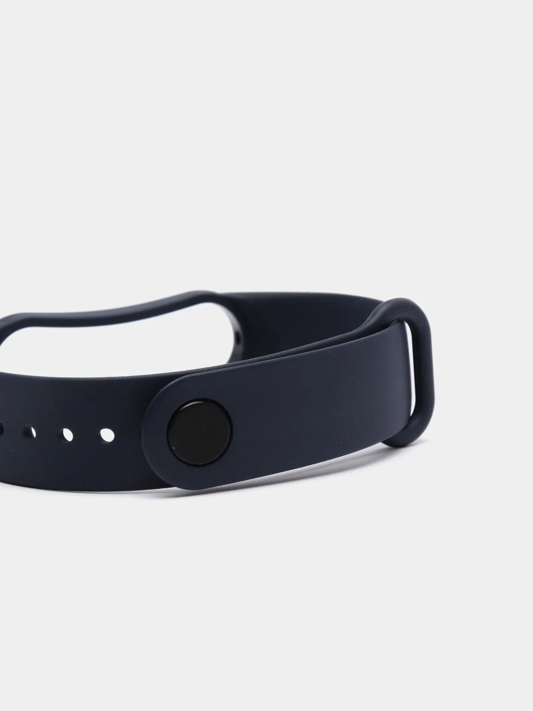 Темно-синий силиконовый ремешок для Xiaomi Mi Band 5, Mi Band 6,