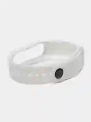 Белый силиконовый ремешок для Xiaomi Mi Band 5, Mi Band 6,