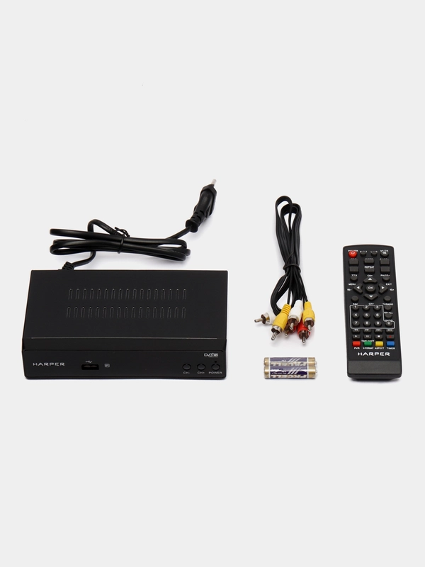 Цифровой телевизионный DVB-T2 приемник (ресивер) HARPER HDT2-5050 с функцией FULL HD