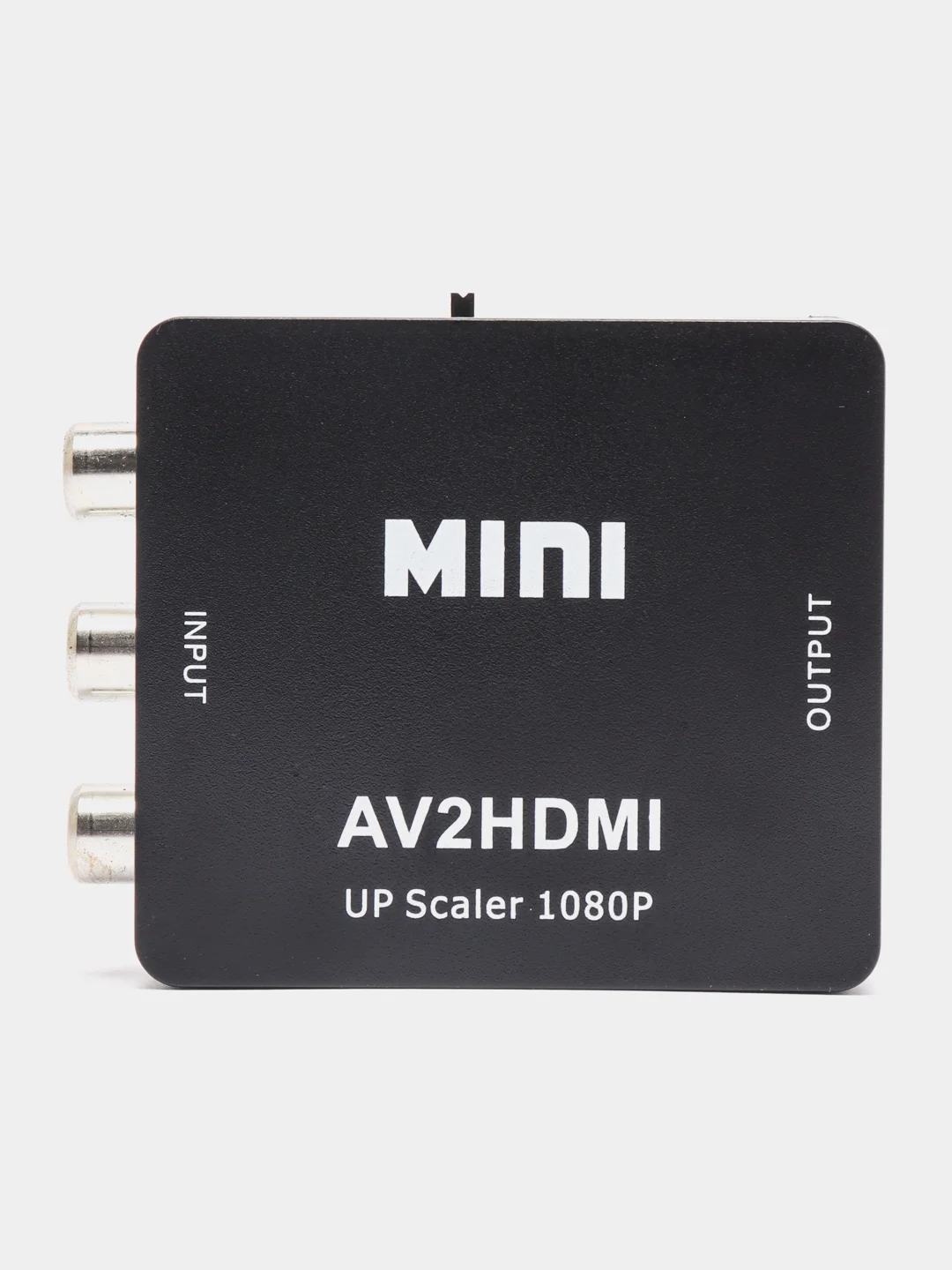Черный конвертер преобразователь переходник с Hdmi на AV, с AV на Hdmi