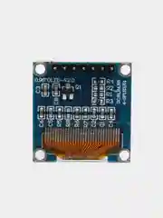 Дисплей OLED 0.96" 128*64 12864 7 контактов белые символы SPI