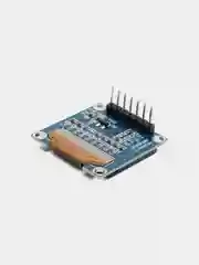 Дисплей OLED 0.96" 128*64 12864 7 контактов белые символы SPI