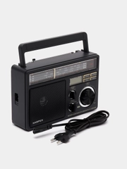 Радиоприемник портативный аналоговый Harper HDRS-099 (USB, MicroSD, FM, AM, SW)