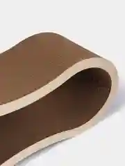 Cat Set "Когтеточка - лежанка Lonty XL WOOD" 67*23*25см Когтеточка для кошек из картона