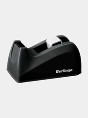 Диспенсер настольный Berlingo для канцелярской клейкой ленты, черный