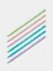 Карандаш ч/г Berlingo "Flexy Pastel" HB, трехгранный, заточен., пластиковый, ПВХ-бокс