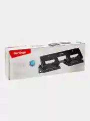 Дырокол Berlingo "Universal", 4 отверстия, металлический, черный