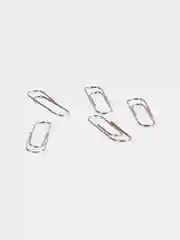 Скрепки Berlingo, 28 мм, никелированные, 10 упаковок по 100 штук