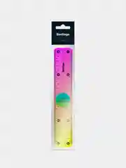 Линейка Berlingo Radiance, пластиковая, гибкая, 20 см