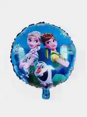 Желтый набор воздушных шаров "Герои мультфильмов", фольгированные, 5 штук