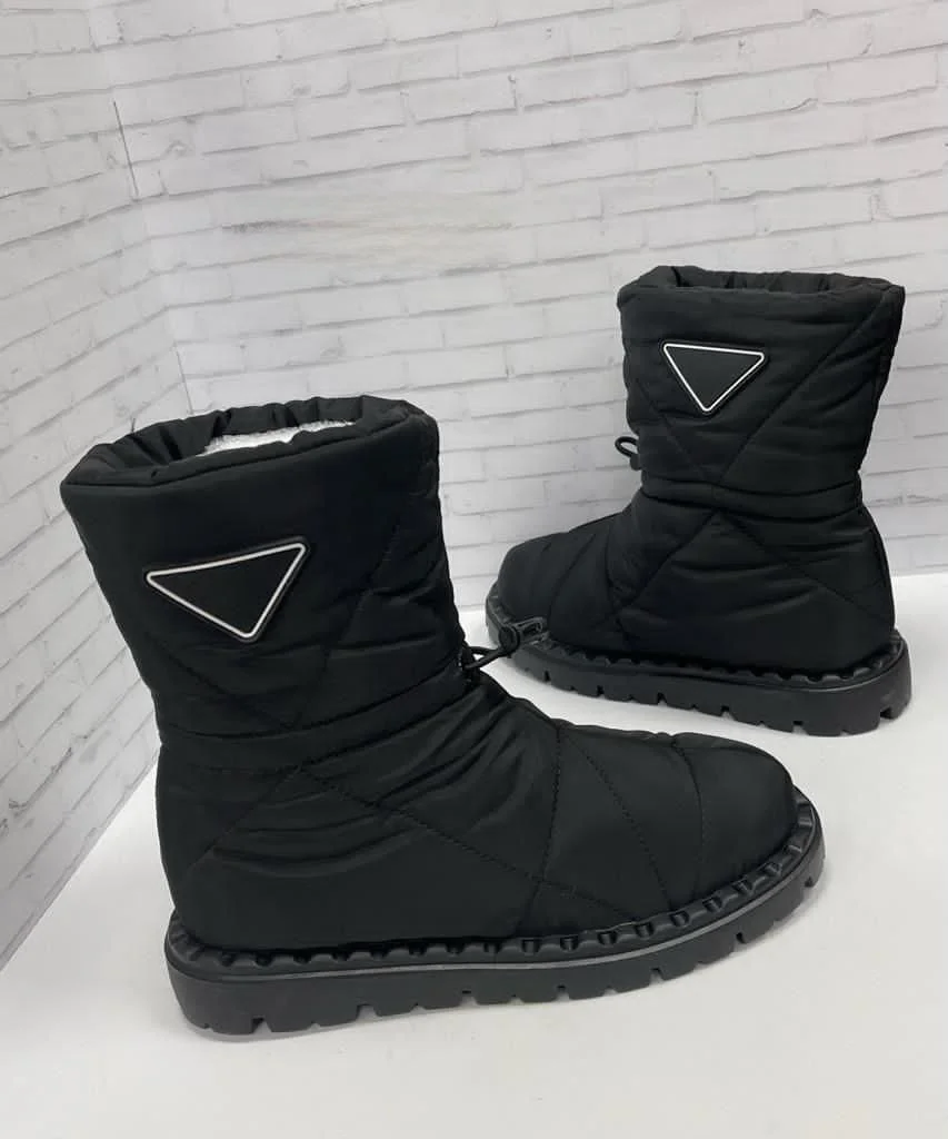 Черный полусапоги женские