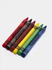 Восковые карандаши, 6 цветов