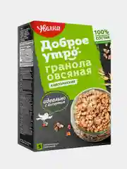 Гранола Увелка, овсяная, классическая, 5 х 40 г