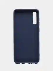 Темно-синий чехол Samsung Galaxy A50  / A50s / A30s / Самсунг Галакси А50 силиконовый цветной матовый